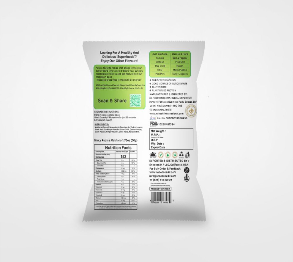 minty pudina  makhnana